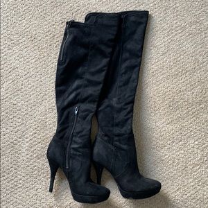 Black Over the Knee Boots